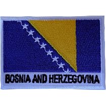 Toppa Termoadesiva Bandiera Della Slovenia – 8x5 Cm, Da Cucire O Stirare, Alta Qualità