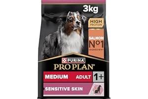 PRO PLAN® Medium Adult Dog Sensitive Skin Dry Dog Food with Salmon 3kg