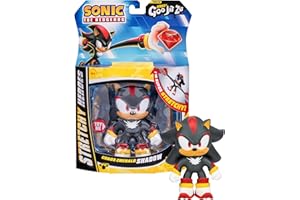 Heroes of Goo Jit Zu Sonic the Hedgehog - Chaos Emerald Shadow Stretchy Hero, Squeeze Shadow's Body To Reveal The Chaos Emerald Within His Goo.