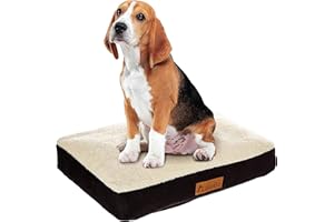 Ellie-Bo Legowisko dla małego psa - czarny sztuczny zamsz/skóra owcza