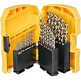 DEWALT DT7926-XJ - Kit de 29 Brocas para Metal Extreme 2, en Estuche Resistente, Incluye 29 Brocas de 1 a 13 mm, Compatible c