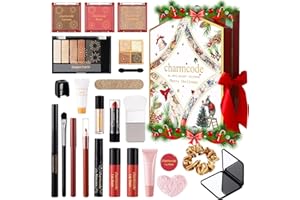CHARMCODE Makeup Advent Calendar 2025, 24 Days Christmas Countdown Calendar Gift Set for Adult Women Teen Girls, Xmas Holiday Beauty & Cosmetic Surprise Make up Kit for Women Full Kit
