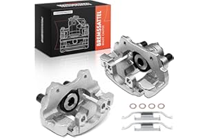 Frankberg 2x Brake Caliper Disc Brake Rear Left Right with Bracket (hole spacing 76.2mm) Compatible with 3 Series E46 Z4 Coupe E86 Z4 R.o.a.d.s.t.e.r E85 Replace# 34211165033