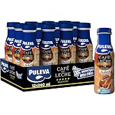 Puleva Deliss On The Go Coffee with Cappuccino Milk, Gluten Free, 12x240ml | Ready to drink cappuccino latte in bottle format