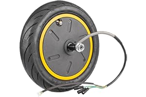 myBESTscooter - Motore da 500 W da 10 pollici con pneumatici da 60/70-6,5 per scooter elettrico Segway Ninebot G30 Max