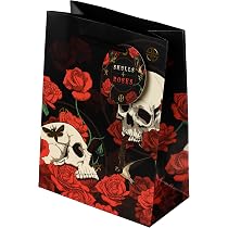 Hochzeitstortenkarte Im Gothic-Stil, 145 X 145 Mm, Schwarz – Aus Recyceltem Material