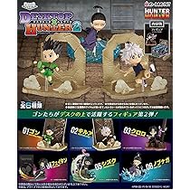 HUNTER×HUNTER　DesQ　DESKTOP HUNTER 1 DesQ DESKTOP HUNTER 5 1BOX Approximately Made of ABS Re-ment