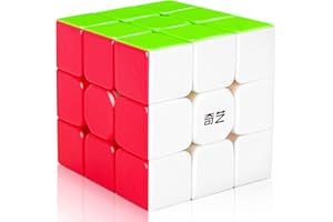 D-FantiX Qy Toys Warrior Cube De Vitesse 3x3 sans Autocollant 3x3x3 Cube Magique Puzzles