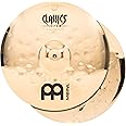 Meinl Cymbals Classics Custom Extreme Metal Hihat Cymbals 14 inch (Video) for Drum Set (35,56cm) B12 Bronze, Brilliant Finish, Made in Germany (CC14EMH-B)
