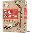 Organic Wisdom-Back to Roots Ragi Dosa Mix | Gluten Free & Organic | Instant & Easy to make | Rich in Calcium & Fiber | Healthy Breakfast| Low GI | 400 gm