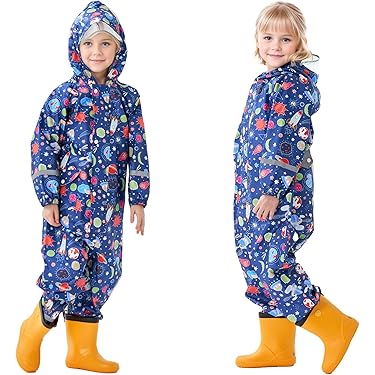 Gudotra Pioggia Incappucciati Antipioggia Poncho Con Cappuccino Giacche