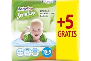 Babylino Sensitive 60 x 90 komplet pościeli z dodatkową chłonnością, 15 sztuk