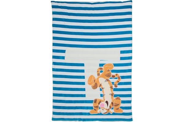 babycalin Disney Plaid 80 X 120 cm Tigger Expressions Bleu