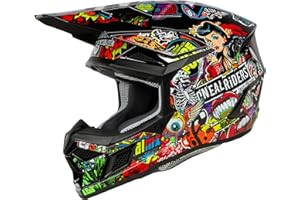 O'NEAL 3 Series Crank 2.0 Motocross Enduro MTB Helmet Black/Multi 2021 Oneal