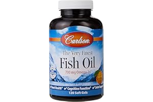 Carlson - The Very Finest Huile de Poisson Orange 1000 mg - 150 Gélules
