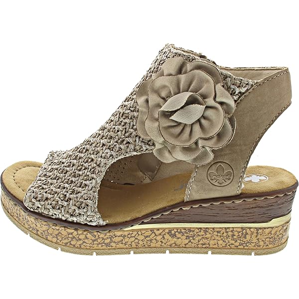 Dámské sandály RIEKER 68191-00 černá S5 | Rieker-eshop.cz
