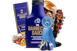 ‎THE BARBECUE SAUCE ORIGINAL REZEPTUR THE BARBECUE SAUCE "RAUCHIG SÜß" | BBQ Sauce auf Pflaumenbasis | Fruchtig rauchige Grillsauce | Nr 1. World Champion BBQ Soße | Perfekt als Dip, Glasur & Marinade | GELD-ZURÜCK GARANTIE | 390g