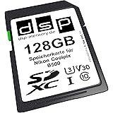 DSP Memory Professional V30 - Scheda di memoria per fotocamera digitale Nikon Coolpix B500, Z-4051557446823, colore: Nero