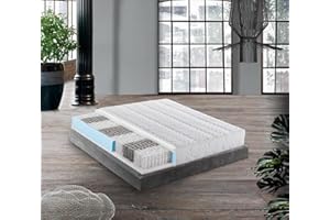 Mentor - Materasso Molle Med H3 MATRIMONIALE 160x190 Morfeo MED 1.1 DISP. MEDICO DETRAIBILE H21 a nove zone di portanza differenziata, sfoderabile e lavabile.