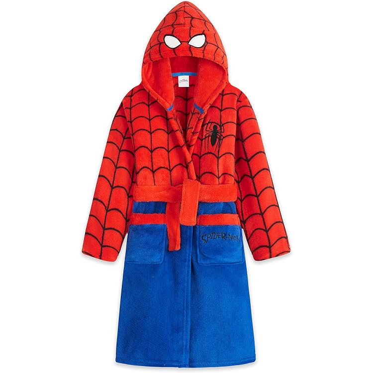 Pyjama + Peignoir Spiderman Marvel | Ensemble Polaire Garçon | Spidey Et Ses Amis Extraordinaires