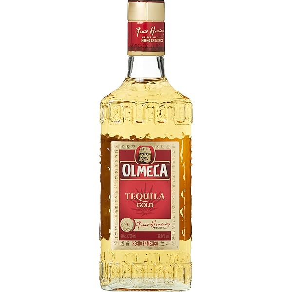 Olmeca Tequila Gold Aromatischer Agavenbrand Mit Fruchtig Rauchiger Note Mexikanischer Schnaps Im Eichenfass Gereift 1 X 0 7 L Amazon De Bier Wein Spirituosen