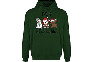 Shirtracer - Hoodie Herren Pullover Männer - Geschenke Christmas Bekleidung - Dabbing Frohe Weihnachten