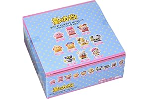 ensky Soft Vinyl Sofvi Finger Puppets (10 Figures), Official Japan Re-Run, Kirby Heart Theme, Unisex Puppet for Role-playing and Storytelling, Vinyl, 6.0 x 3.0 x 3.0 cm, 0.1 kg