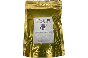 HAGEN AUTOMATION Ultimate Chain Wax – Cera monocristallina ultra raffinata specifica per catene da ciclo a cera calda