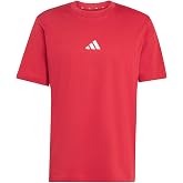 adidas M SL SJ T Erkek Kısa Kollu Tiş&ouml;rt, active maroon/white, L