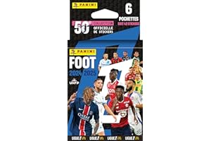 PANINI Foot 2024-2025 Ligue 1 McDonald's Blister 6 Pochettes de 7 Stickers