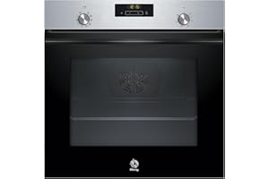 Balay - Horno multifunción, 60 cm, Control Confort, Aqualisis, Raíles 1 nivel, Cristal Negro, 3HB4131X3