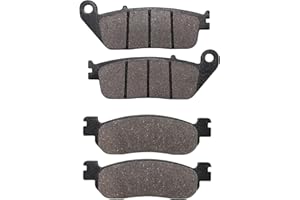 Cyleto Bremsbeläge Vorne und Hinten für Yamaha VP250 VP 250 X-City 250 2007-2016 XP 250 R X-Max 2010-2013 YP 250 R X-MAX ABS 2011-2016