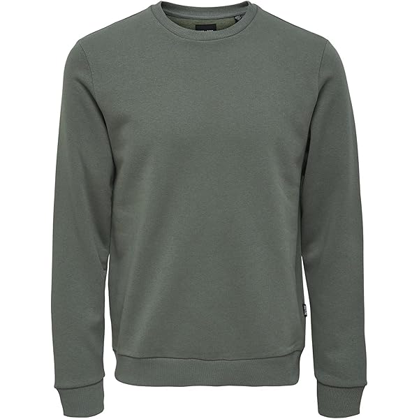 ONLY & SONS Onsconnor Reg Crew Neck Sweat Noos Sweatshirt voor heren, Eventide., M