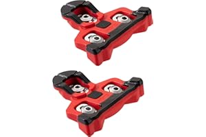 Pro Bike Tool Calas de Bicicleta compatibles con Pedales Shimano SPD-SL sin Clipless (6 Grados de flotación) para Zapatillas de Ciclismo de Hombre y Mujer- Juego de calas de Bicicleta