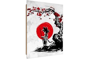 Feeby Tableau Saiyan under the Sun Anime Manga 40x60 cm 1 pièce Tableaux Tableau Mural Image Photo Moderne Décoration Murale Artistique Photographie Design Salle des jeunes Salon DDJVigo Gris