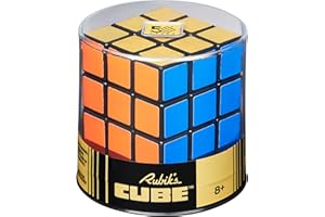 Rubik's - Cubo DE Rubik EDICIÓN Especial Retro 50 Aniversario - Juego de Rompecabezas, Cubo Mágico para Desafiar la Mente - 6068726 - Juguetes Niños 8 Años + - Regalo Niño 8 Años +