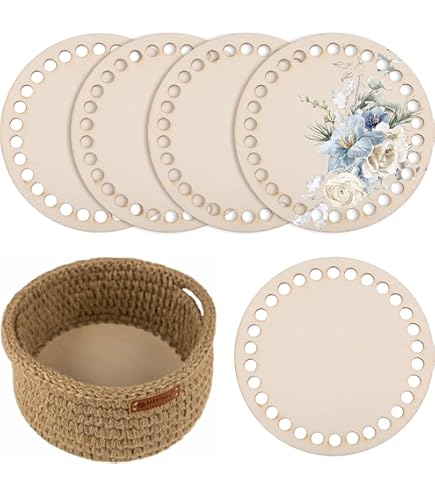 VOSAREA 4pièces Base Forme De Cœur Pour Au Kit Pour Création De Paniers Artisanaux