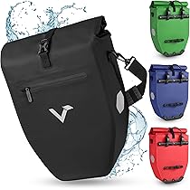 BAIGIO 75L Sacoche Vélo Porte-Bagage Arrière, Sac de Cadre Velo 3 en 1, Sacoche