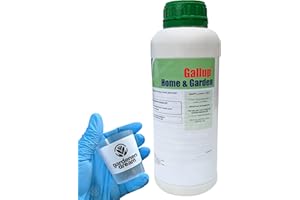 Gallup Home & Garden Glyphosate Weedkiller 1L + Free GardenersDream Cup & Gloves