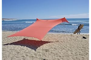 Neso Tents Grande Beach Tent, 2.1 m(7ft) Tall, 2.7m(9ft) x 2.7m(9ft), Reinforced Corners and Cooler Pocket