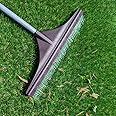 Artificial Grass Brush Astro Turf Rake - 45cm Wide Soft Nylon Bristles - 1.3m Telescopic Handle