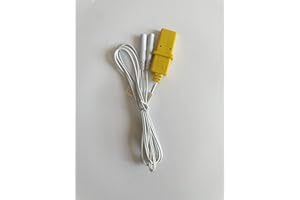 ‎XFT Elektrodenkabeldraht Erwachsene Kind Gelb Rosa von AED Trainer XFT-120C+ XFT-120C Erste Hilfe Trainingseinheit Lehrgerät Erste Hilfe Zugmaschine (Erwachsenenkabel)