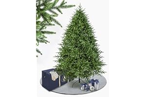 eveXmas sztuczna choinka Infinity 190 cm, mała, zielona, 1132 gałązek, końcówki w 100% z polietylenu, w zestawie metalowy stojak