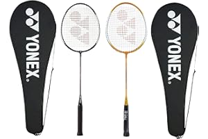 Yonex GR 303 Combo Badminton Racquet with Full Cover, Set of 2