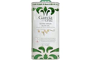 GARCÍA DE LA CRUZ 1872 GARCÍA DE LA CRUZ - Extra Virgin Olive Oil, Olive Oil for Cooking, Olive Variety, Smooth Body, Origin Spain, Montes de Toledo, Canned - 5L