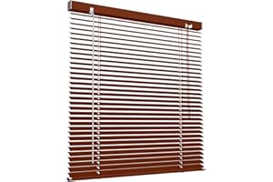 Victoria M. Veneziana in Alluminio, 80 x 130 cm, Legno Scuro, Montabile Senza Fori, Incluse Clip di Fissaggio Klemmfix