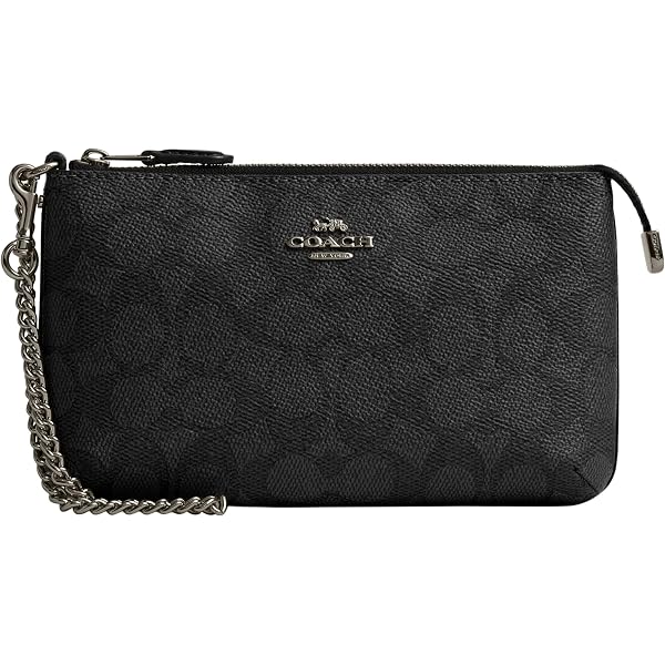COACH Signature Canvas Picture Frame Bag Charm, Khaki : Amazon.co