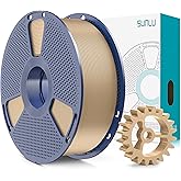 SUNLU PLA+2.0 Filament 1.8mm, Upgrade PLA Filament Plus 2.0, 1kg Oak