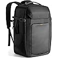 Inateck Travel Backpack 38L, TSA Friendly Flight Approved Laptop Backpack with Separate Shoe Compartment, Waterproof Hiking Backpack Carry On Backpack for Women and Men, Fits 17 inch Laptop, Black, Black, Compatible with 17 inch Laptop and 12 inch ipad, Travel Backpack for Women Men Tsa Friendly Flight Approved Laptop Backpack With Separate Shoe Compartment