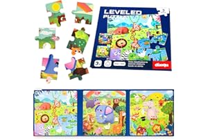 NEBURORA Lot de 61 Puzzles magnétiques pour Tout-Petits, Jouets de Voyage éducatifs pour Enfants de 2 à 5 Ans, Jouets d'activités pour l'apprentissage préscolaire, Cadeaux d'anniversaire pour Enfants